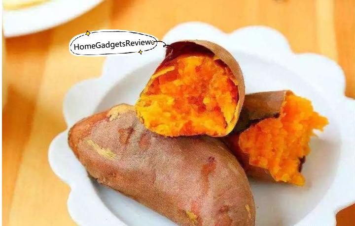 Roasted sweet potatoes