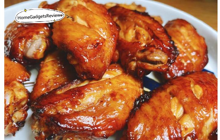 Honey roasted chicken wings